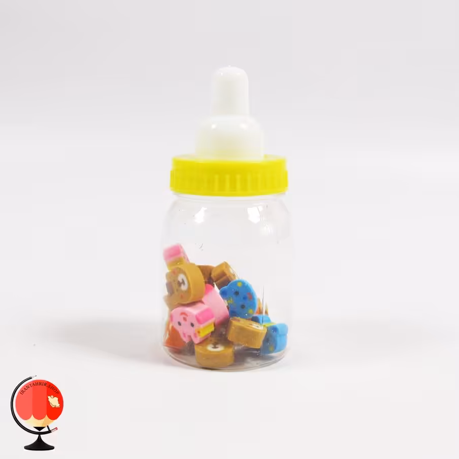 پاک کن فانتزی شیشه شیر طرح جنگل