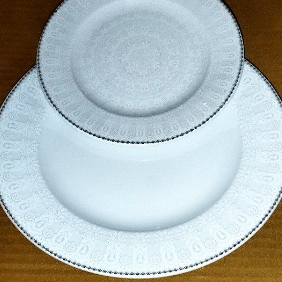 سرویس چینی 12 نفره مقصود گل برجسته جدید