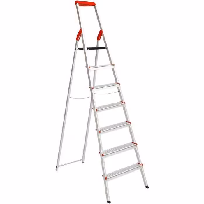 نردبان 7 پله فولاد بهمن مدل Fb7s( ارسال با باربری به صورت پس کرایه بر عهده میباشد )