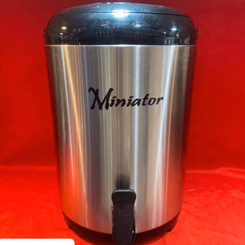 کلمن مینیاتور داخل استیل با ظرفیت 10 لیتری