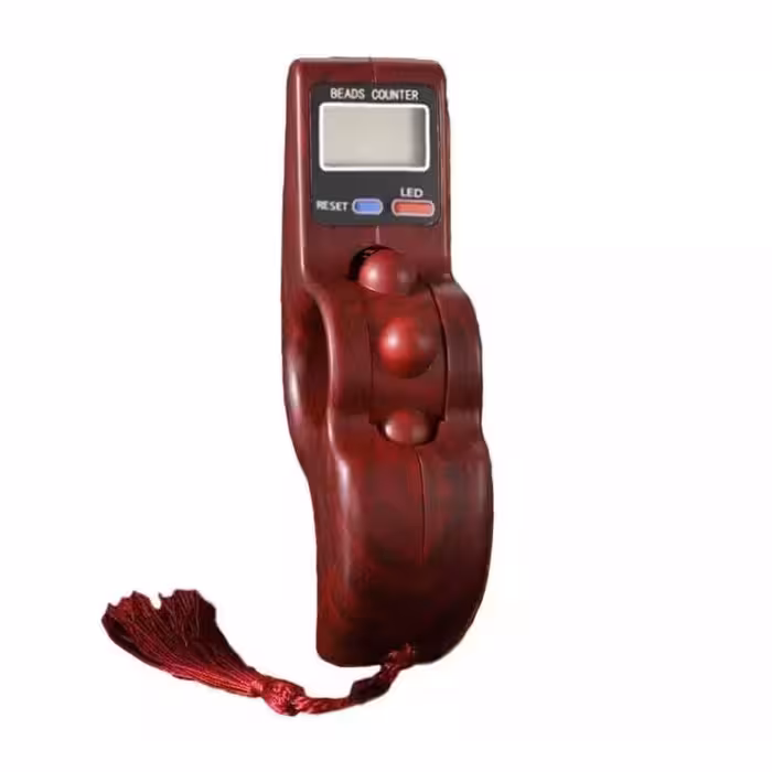 صلوات شمار انگشتی دیجیتالی مدل 1269 زرشکی