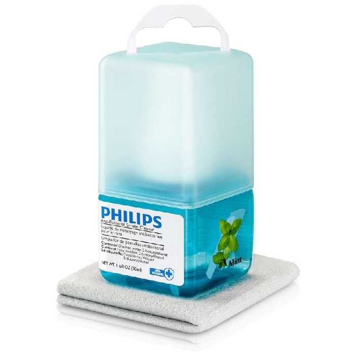 کیت تمیز کننده مخصوص صفحه نمایش LED و LCD فیلیپس با رایحه نعتا مدل SVC1117M/10