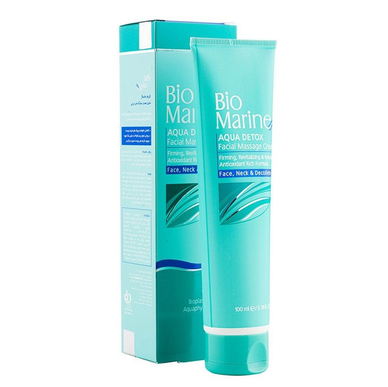 کرم ماساژ صورت و گردن بایومارین 100 میل BIO MARINE