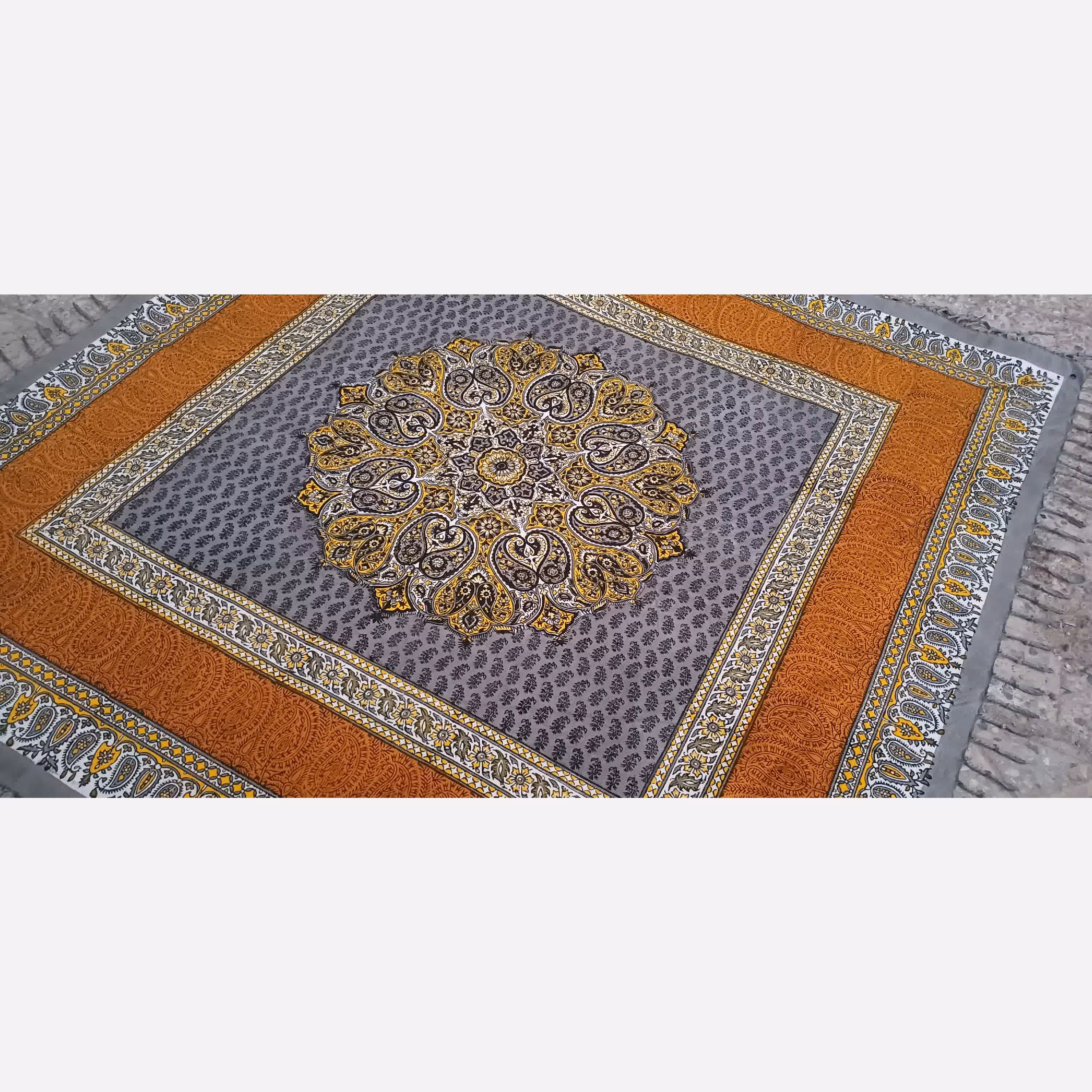 قلمکار طرح زمینه ابی