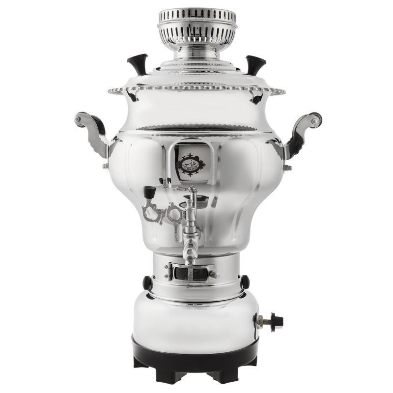 سماور گازی عالی نسب مدل نقشینه ظرفیت 6 لیتر (با احترام هزینه ارسال پس کرایه می باشد)