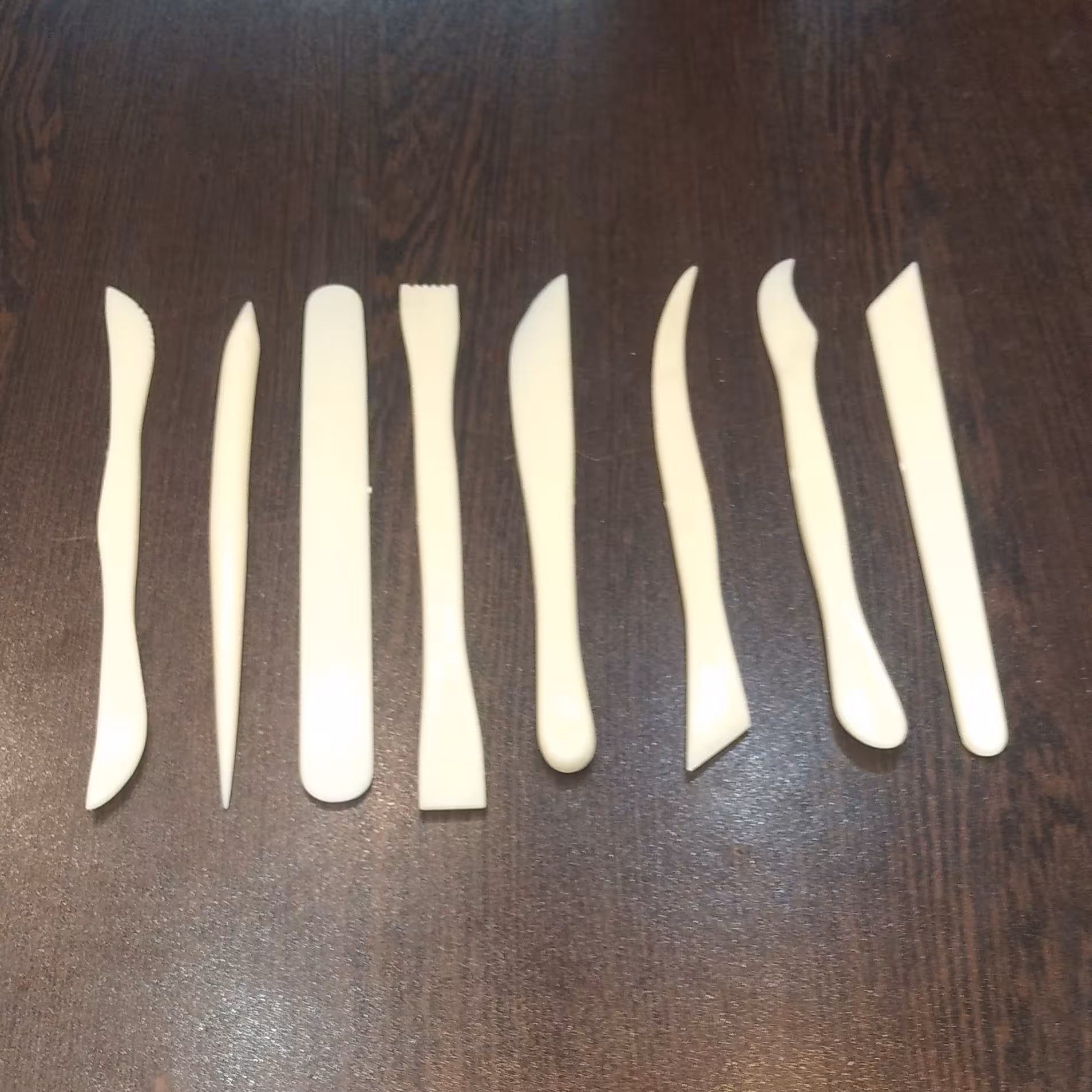 ست ابزار گل چینی و مجسمه سازی و گلسازی 8 تیکه