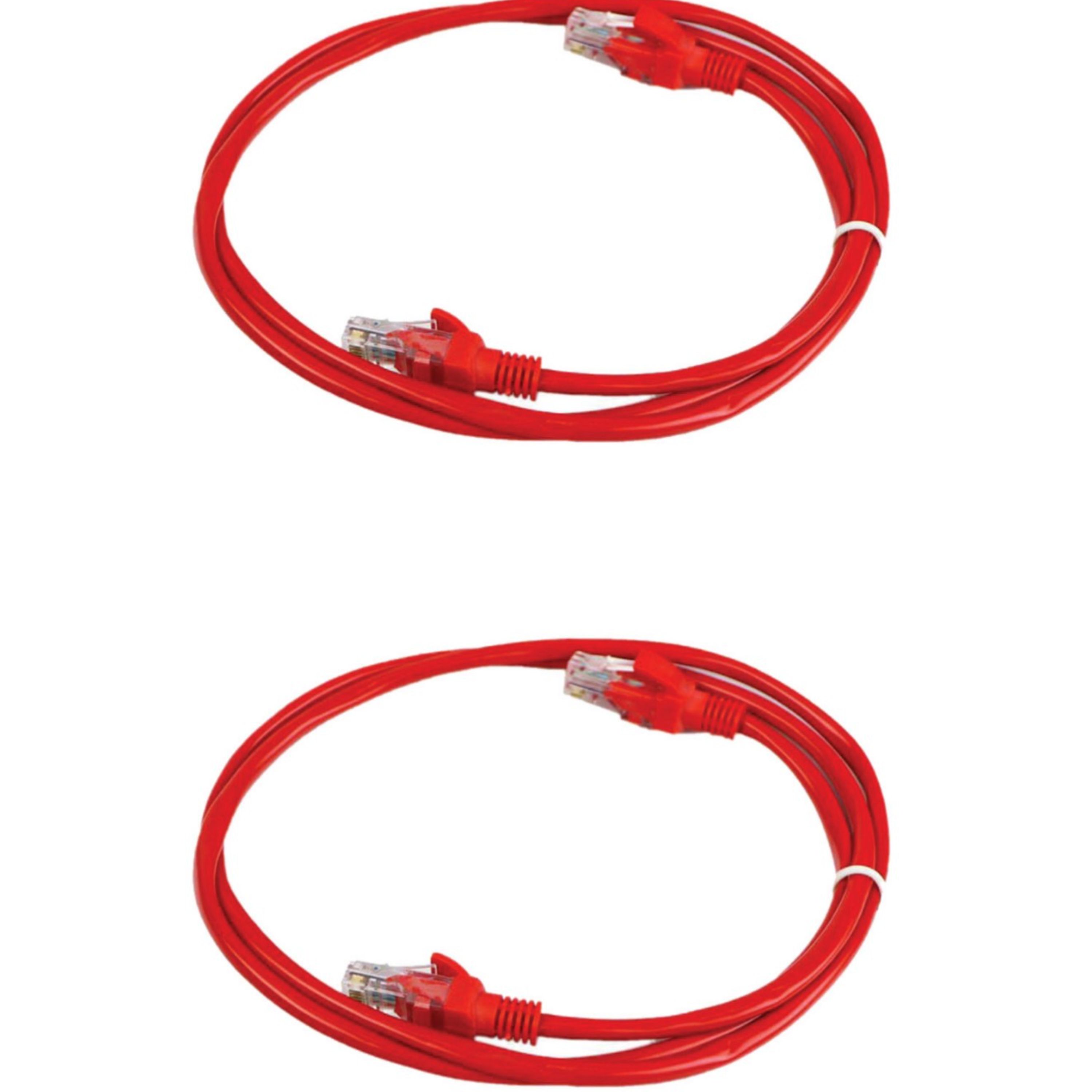 کابل شبکه 1 متری Cat5E برند رویال بسته دو عددی (مشهد کامپیوتر حسین زاده)