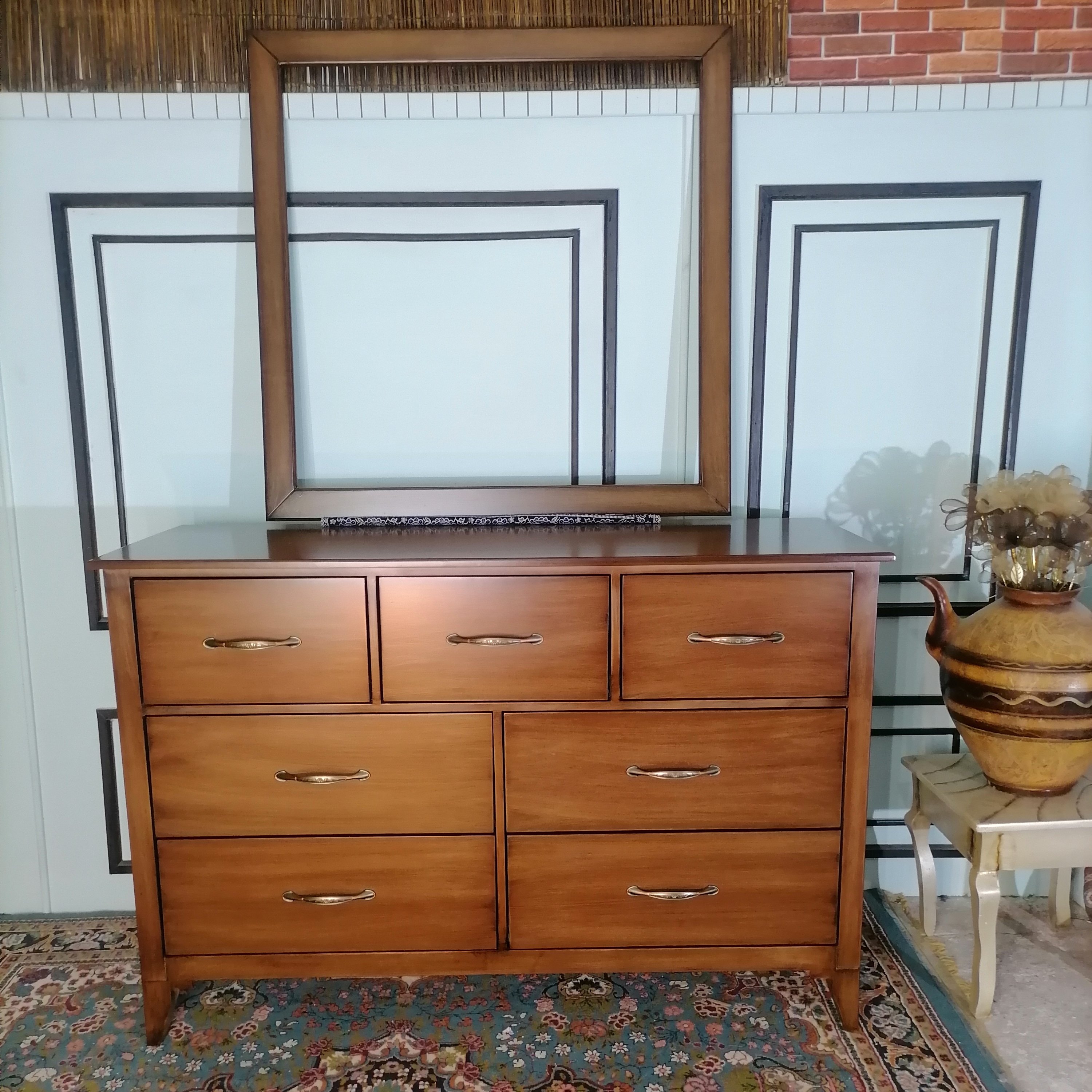 دراور 7 کشو با رنگ های متنوع و ابعاد مختلف