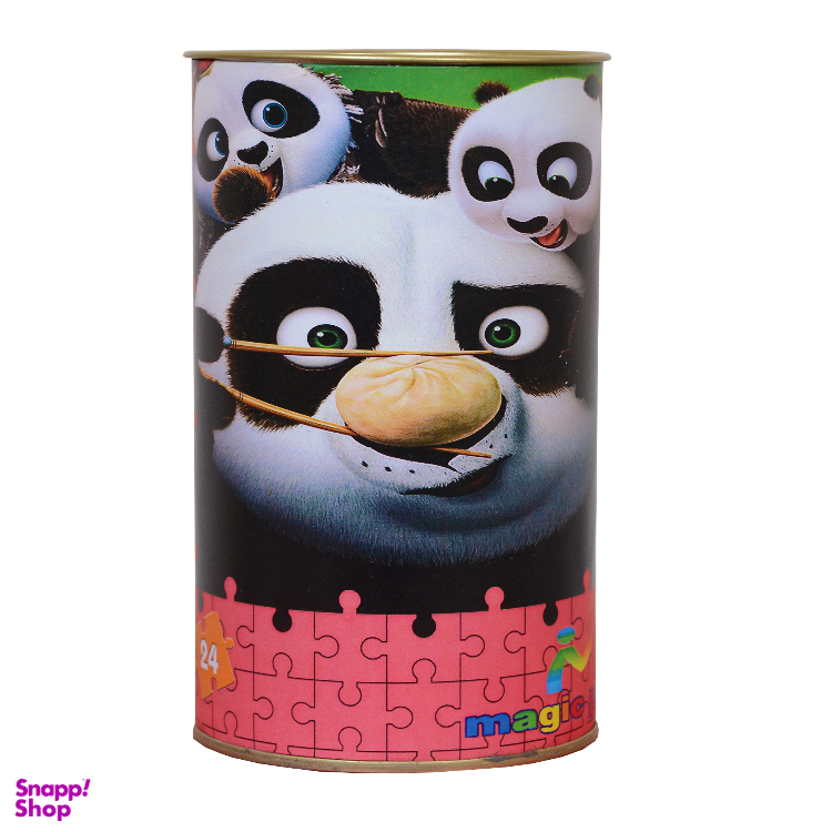 پازل 24 تکه طرح پاندای کونگ فو کار کد 111