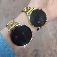 ساعت مگنتی ست   بند اهنربایی دارای تاریخ ساعت ثانیه پشتیبانی 12-24زمانه تقویم میلادی