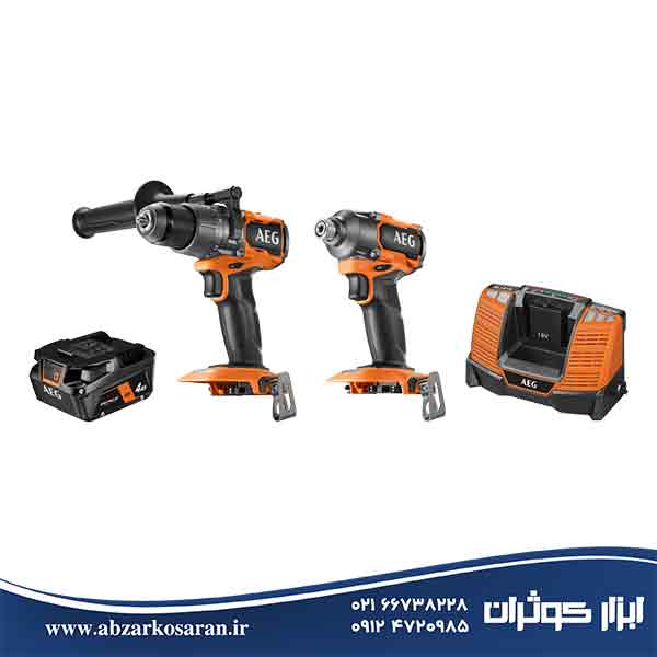 کیت 18 ولت آاگ AEG مدل A18X2BA142