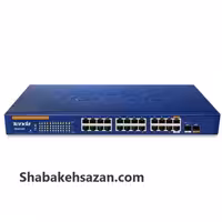 سوییچ 24 پورت 10/100/1000 تندا تی ای جی 2124 تی