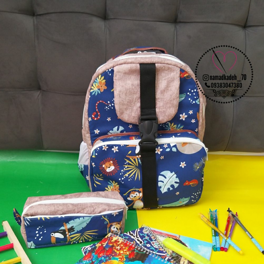 کیف وجامدادی پارچه ای