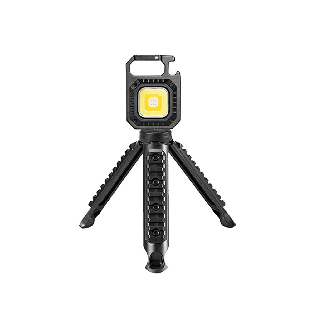 مینی چراغ قوه چندکاره کمپینگ Keychain Light همراه با پایه نگهدارنده مدل w5138