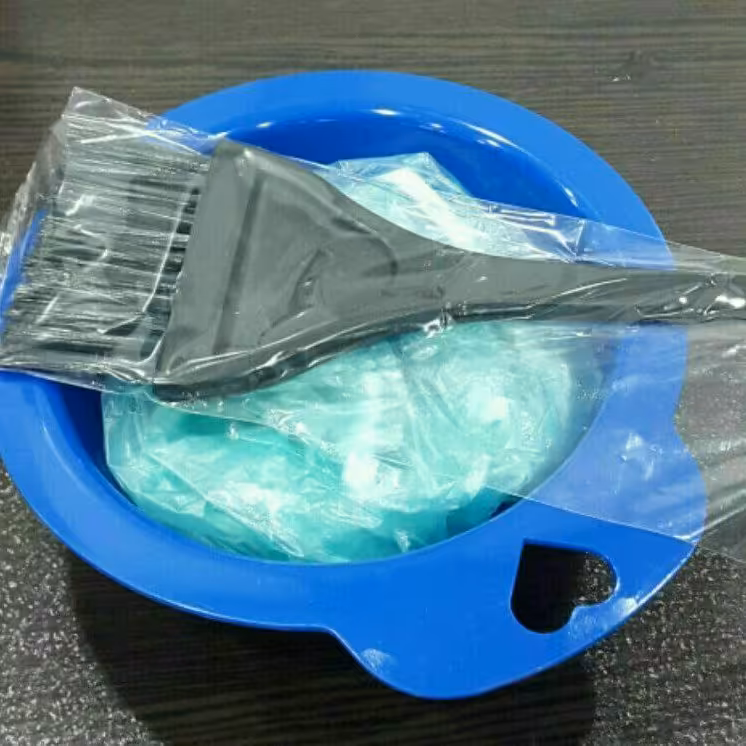 کاسه و فرچه رنگ مو باارسال رایگان