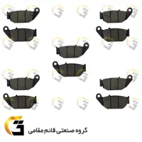 لنت دیسکی ترمز موتور سیکلت  کد 1052 مناسب برای عقب مگلی 200،لیفانKPS200 ، KPS 250 بسته 5 عددی (عمده فروشی)