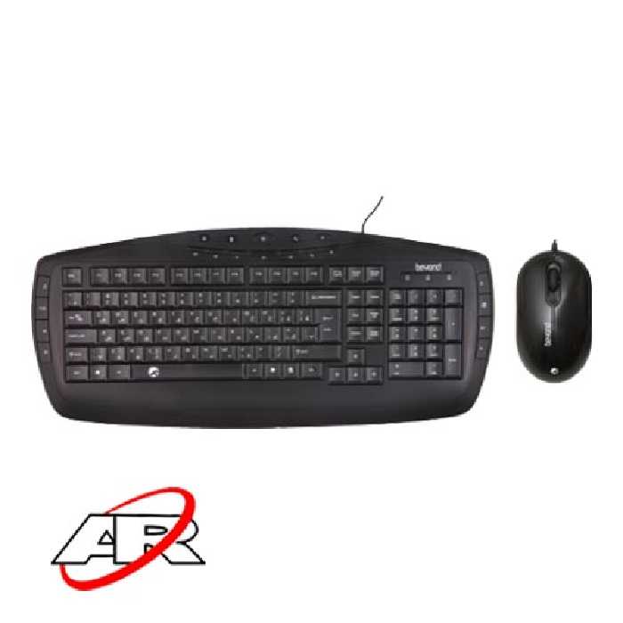 کیبورد و ماوس سیم دار بیاند مدل BMK-6161