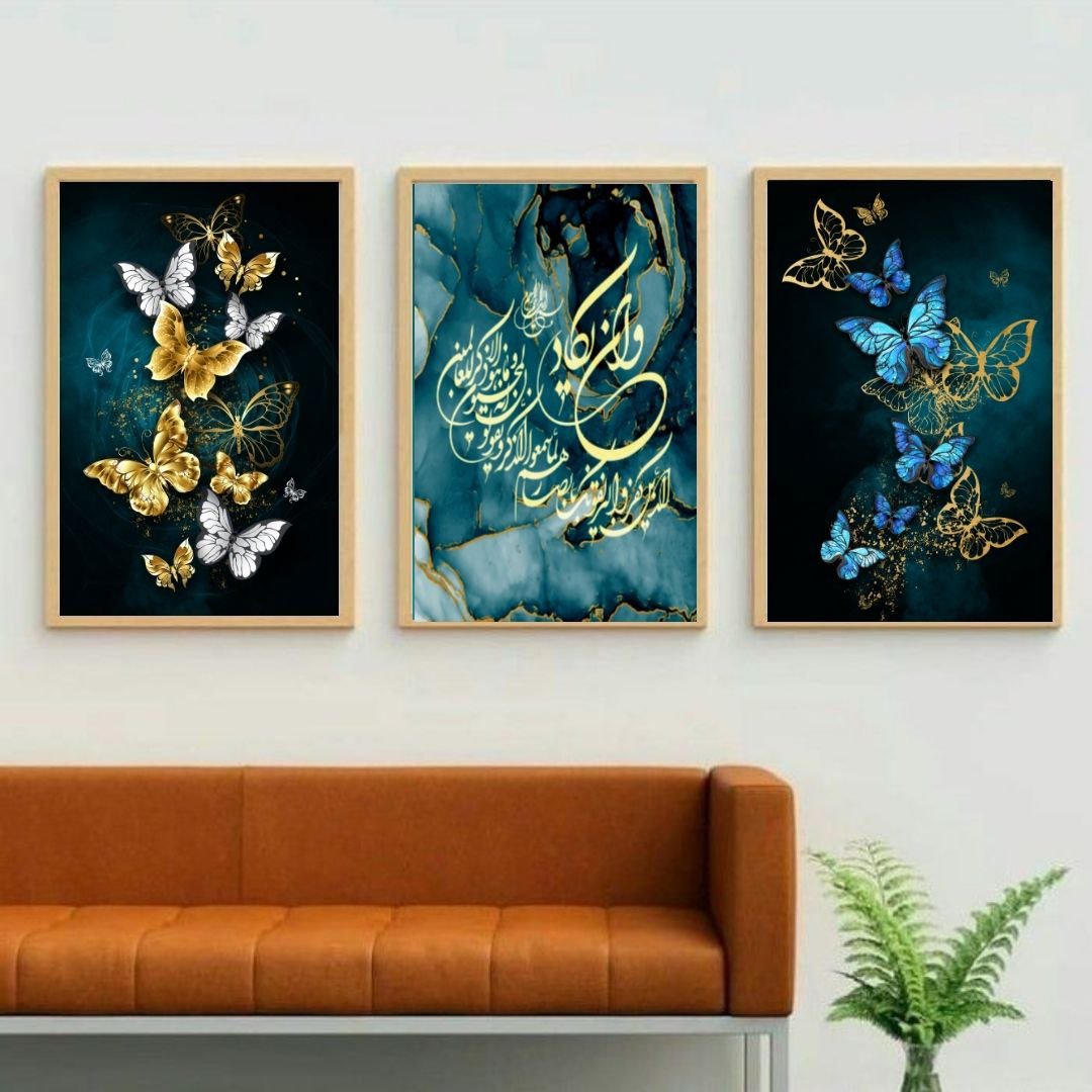 تابلو دکوراتیو 3تیکه کد  00148