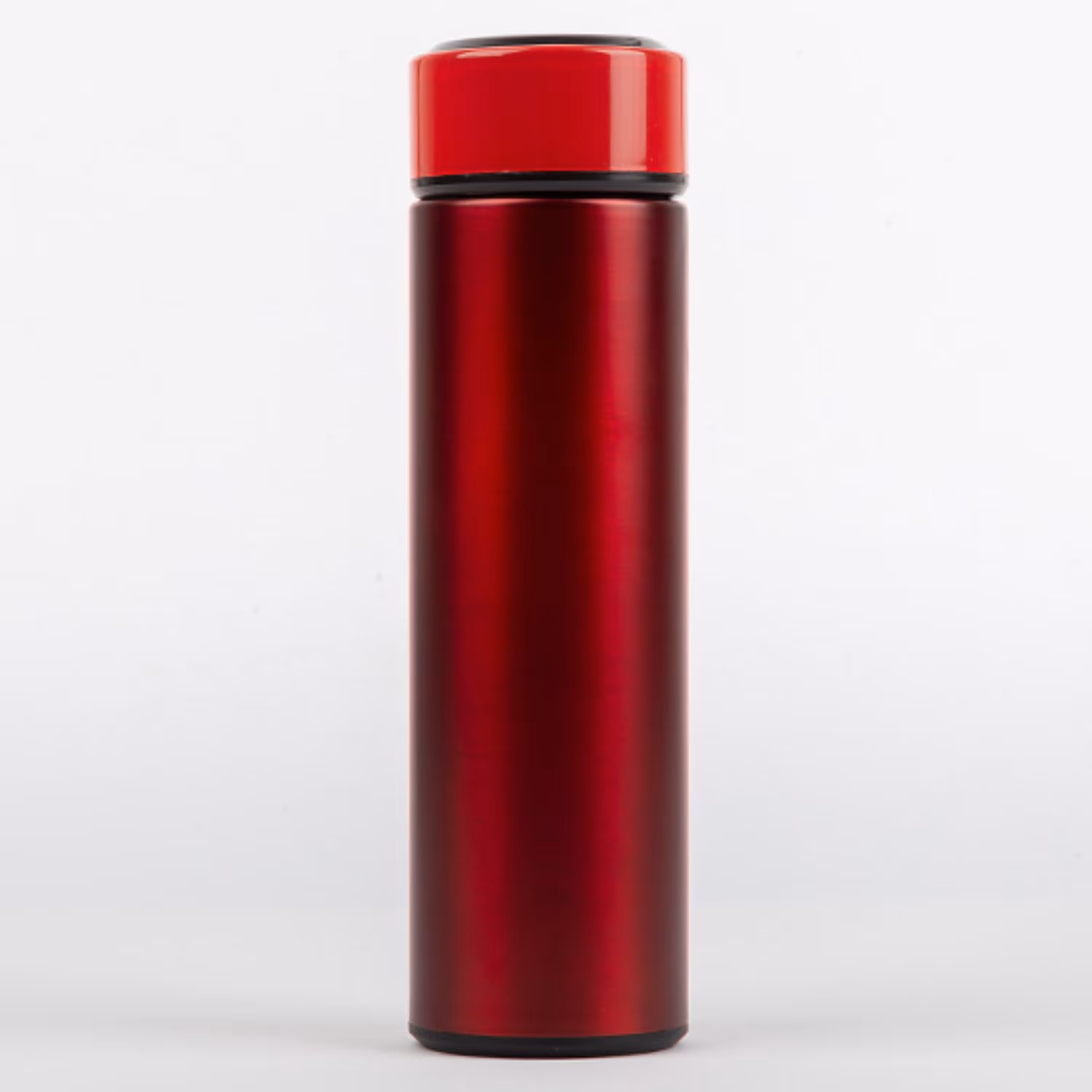 فلاسک دماسنج دار قرمز حجم 500ml ضد آب با ضریب IPX7 کیفیت بالا دمنوش ساز