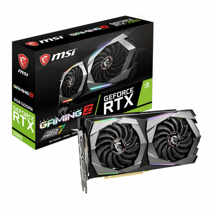 کارت گرافیک ام اس آی GeForce RTX 2060 GAMING Z 6G