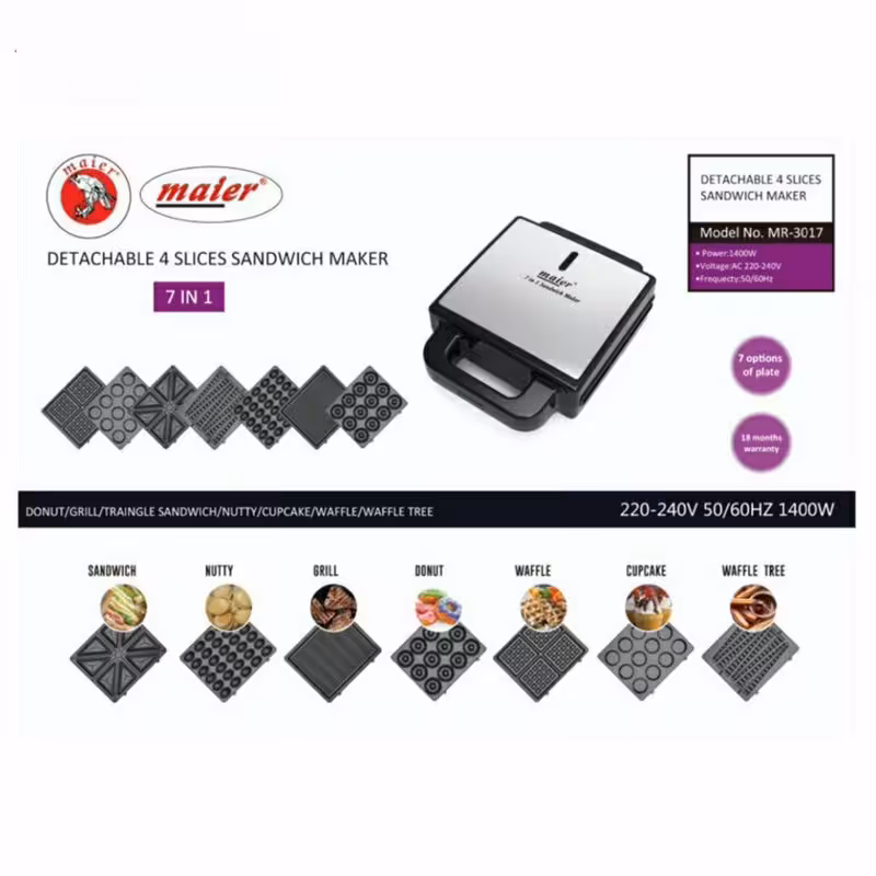 اسنک ساز 7کاره  مایر  مدل MR3017