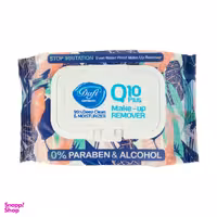 دستمال مرطوب دافی مدل Q10 بسته 50 عددی