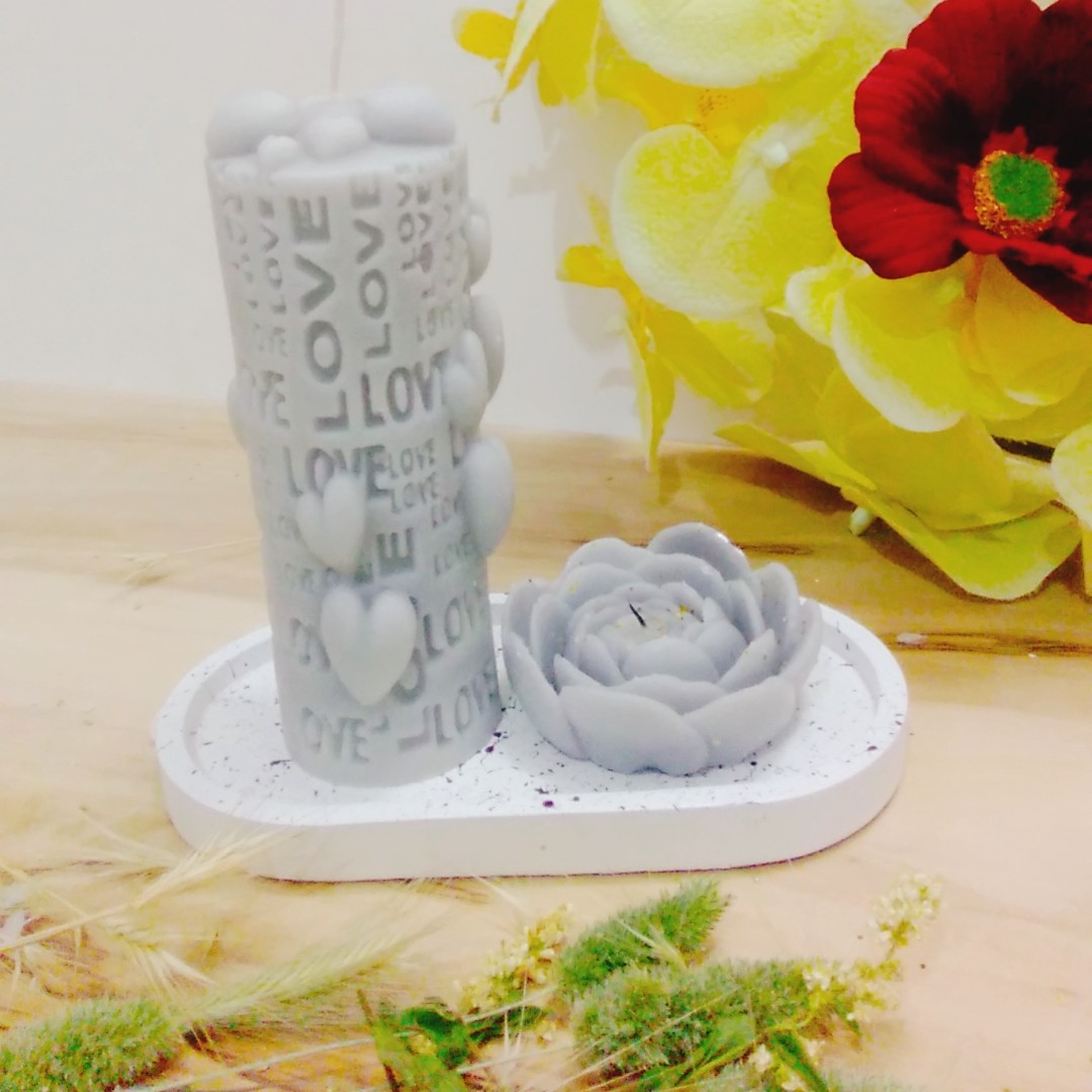 شمع استوانه عشق 