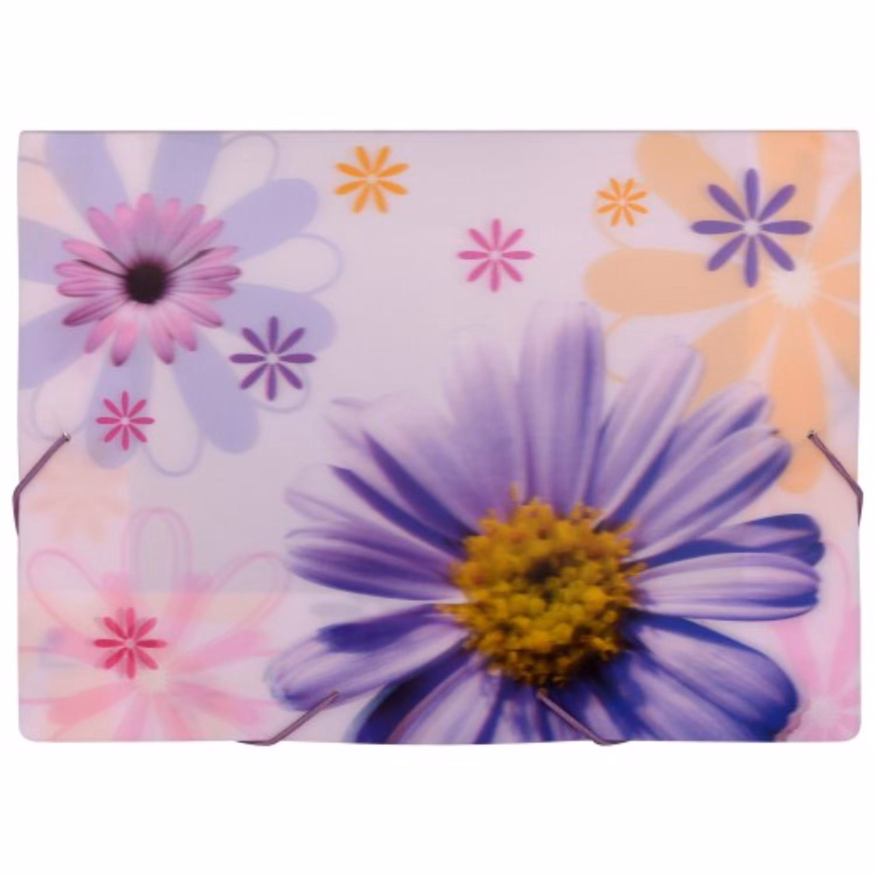 کیف مدارک کش دار طرح دار پاپکو کد S501-3F طرح 3