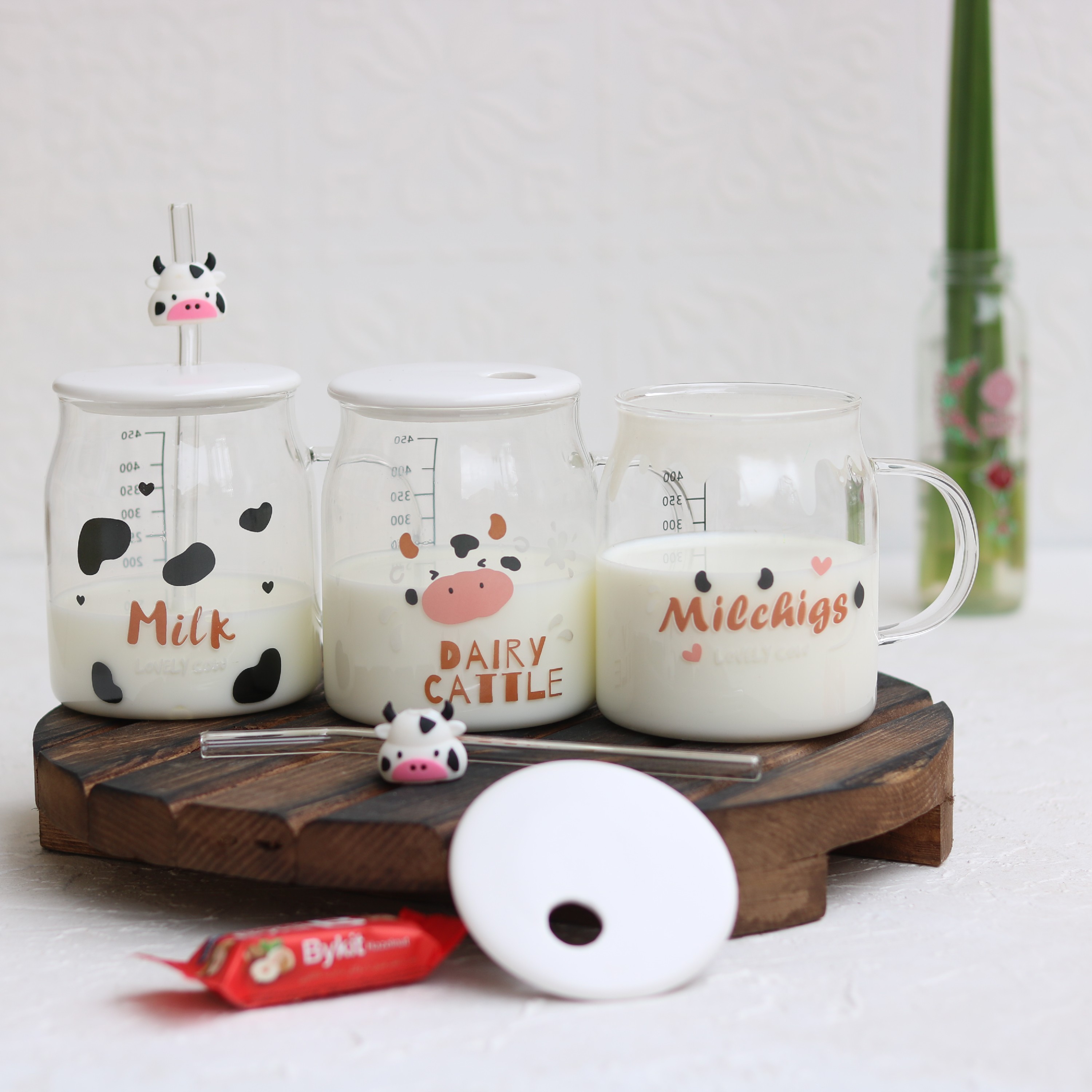 ماگ پیرکس طرح گاو نی دار