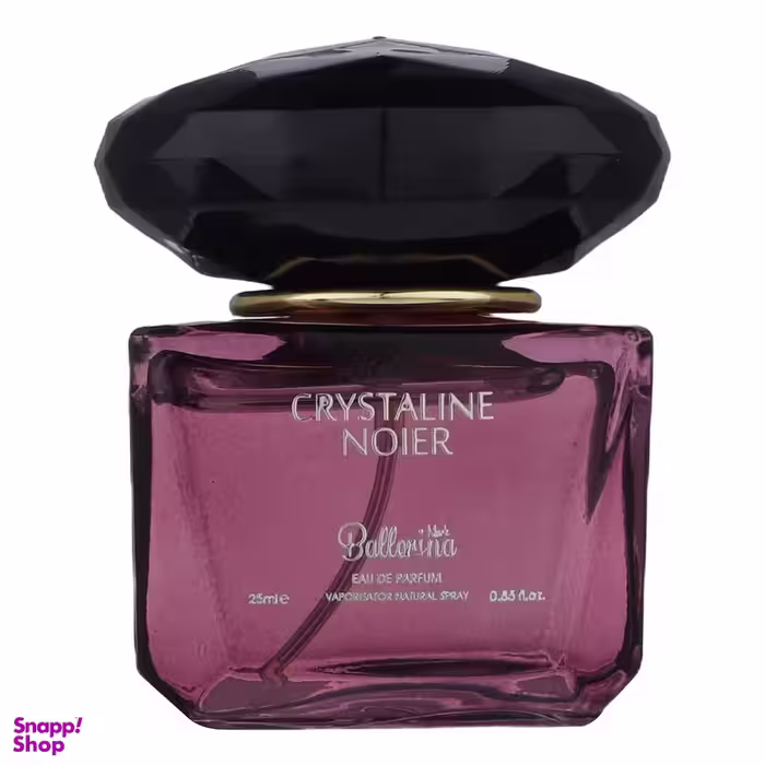 ادوپرفیوم زنانه بالرینا مدل Crystaline Noier حجم 25 میلی‌لیتر