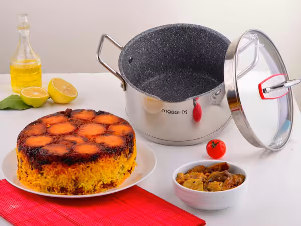 سرویس قابلمه موسیو طرح VALENTINO