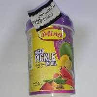 ترشی انبه مخلوط روغنی مینگ 1 کیلوگرم ساخت پاکستان