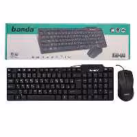 کیبورد و ماوس سیمی باندا BANDA KM-88
