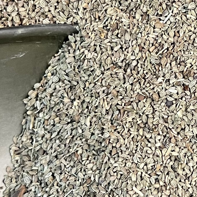 تخم زنیان(خردانه) پاک شده و تمیز 100 گرم از عمده فروشی ادویه کیامد