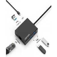 هاب تایپ‌سی با 5 پورت لنوو Lenovo Multifunctional Type C Hub C130