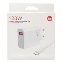 پک شارژر 120 وات شیائومی مدل XIAOMI MI . آداپتور 120W   کابل