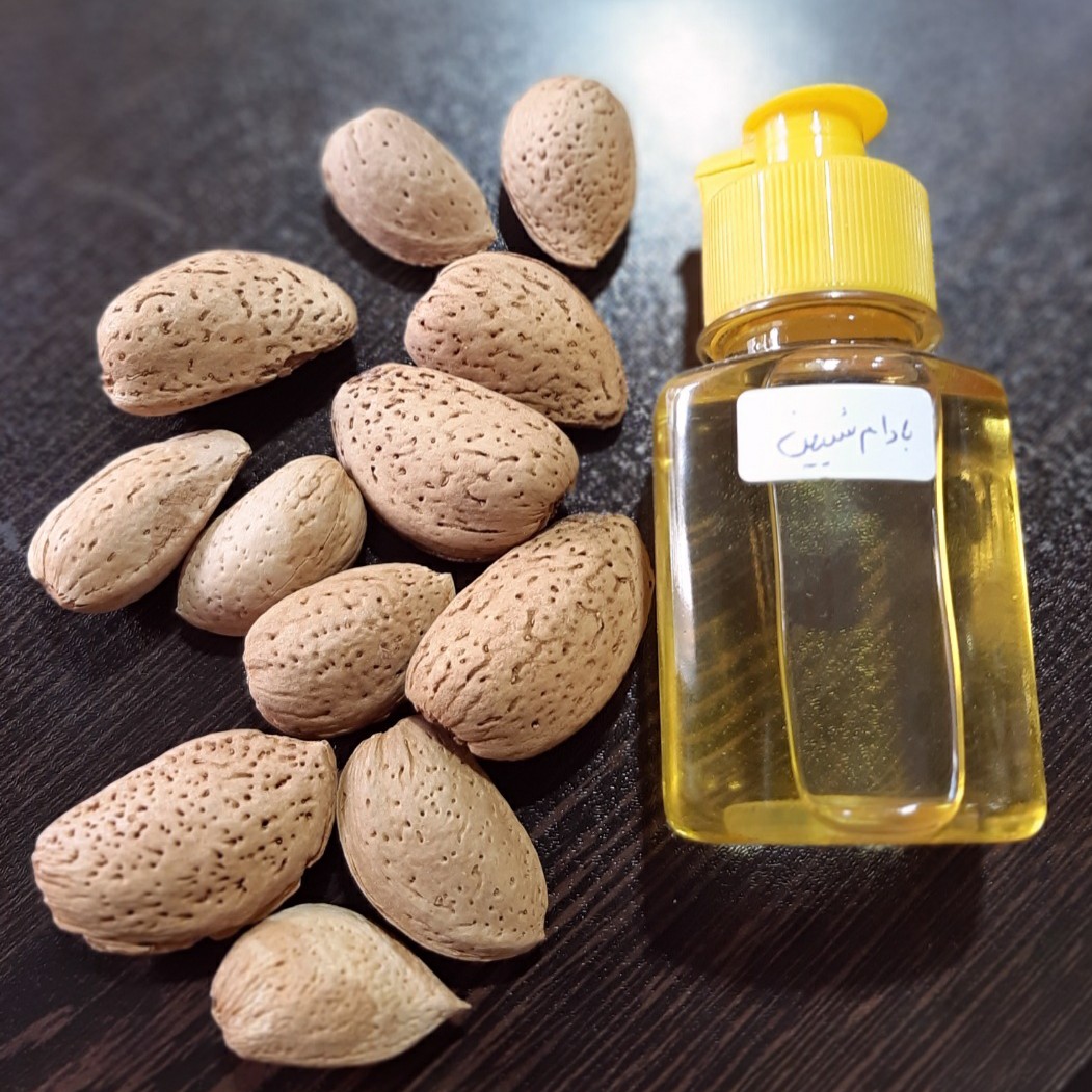 روغن بادام شیرین - لطیف کننده پوست و مو-60 سی سی