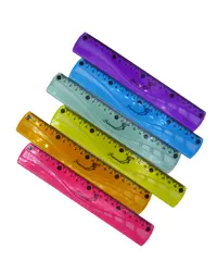 خطکش ژله ای ساده 20سانت صریر بسته(24عددی)