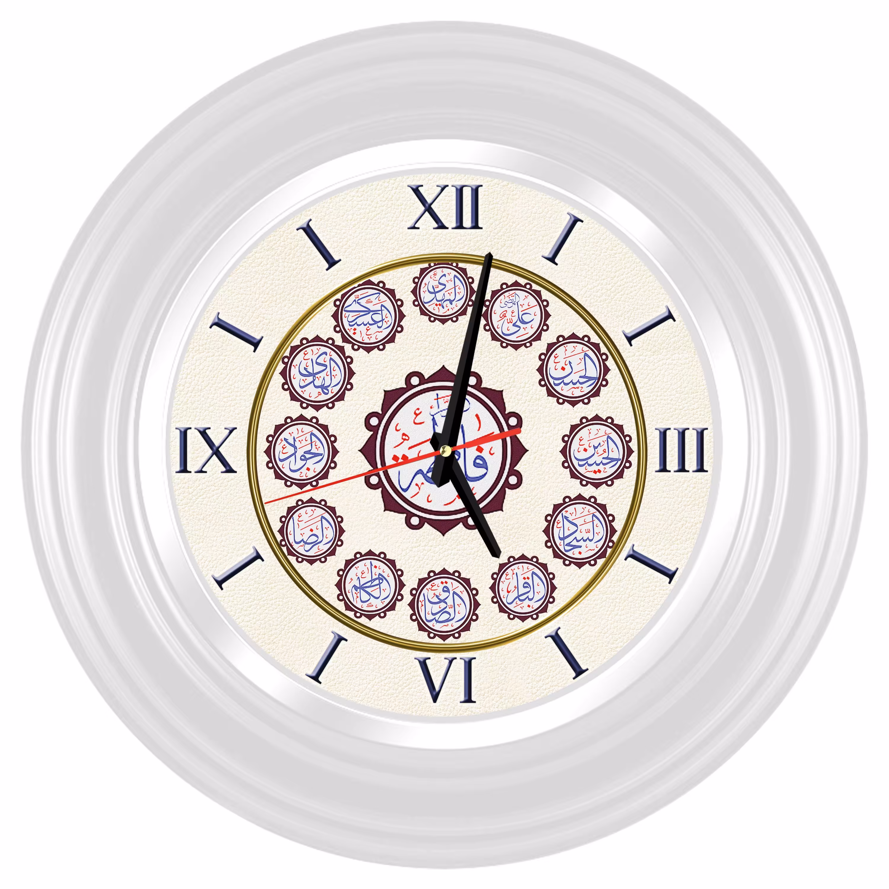 ساعت طرح امامی رینگ سه پله 50 سانت