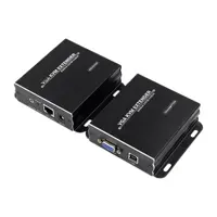 افزایش طول VGA بر روی کابل شبکه تا 300 متر با قابلیت KVM لایمستون LS-VKE300