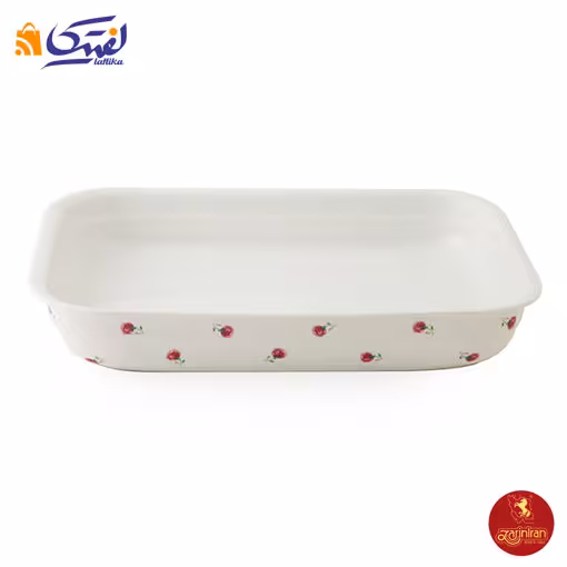 دیس لازانیا چینی زرین سایز 40 پینک رز مینیاتوری