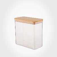 بانکه مستطیل آکرولیک سارینا درب چوبی 2 لیمون کد 2201