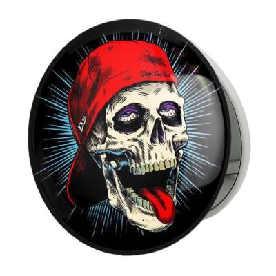 آینه جیبی خندالو طرح اسکلت Skleton مدل تاشو کد 1226