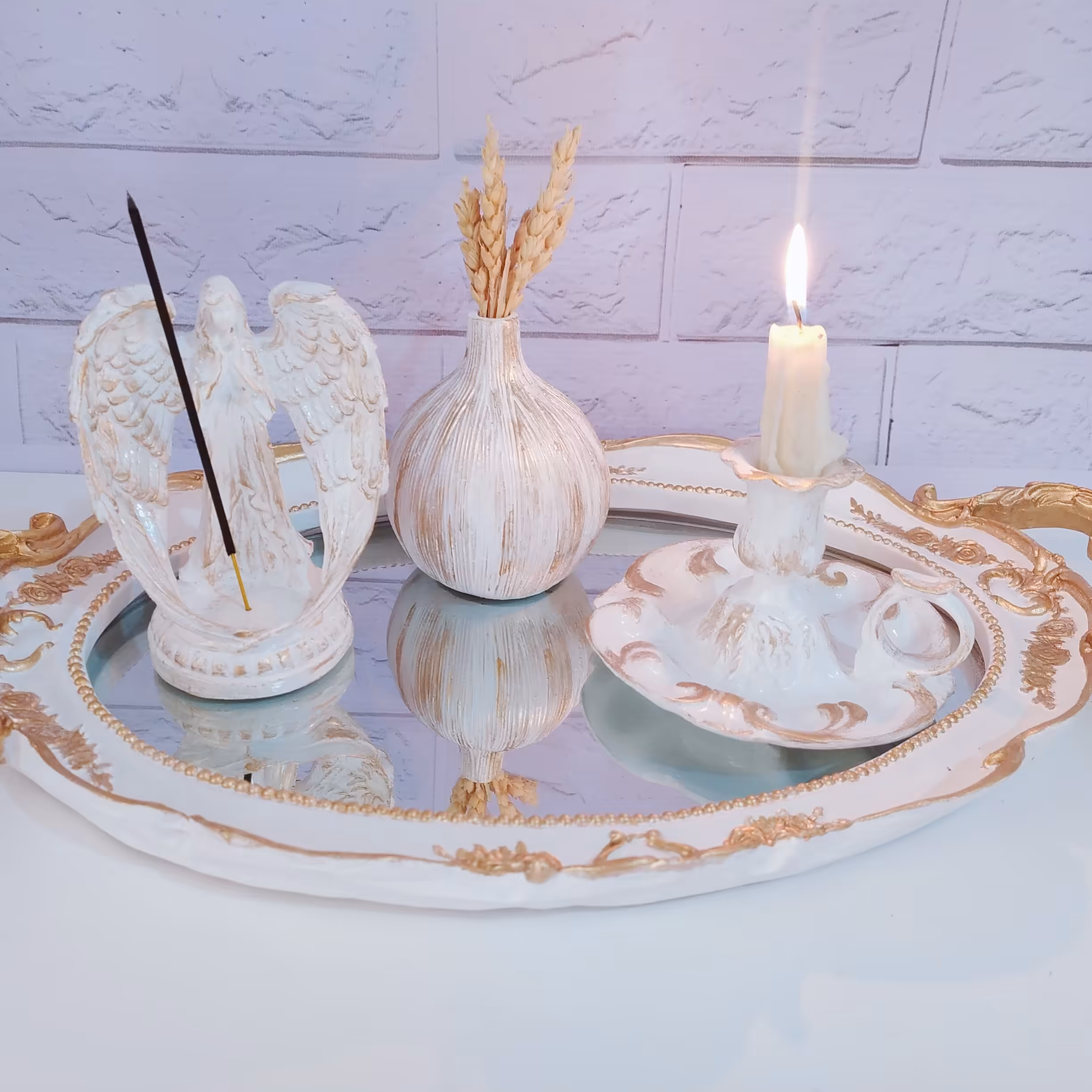 سینی فرانسوی سایز بزرگ.سینی آینه ای .سینی دکوراتیو .سینی خواستگاری .سینی پلی استر.هزینه ارسال بصورت پس کرایه 