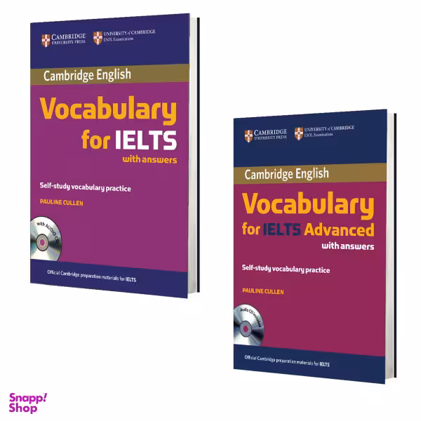کتاب Cambridge English Vocabulary for IELTS اثر Pauline Cullen انتشارات آریونا 2 جلدی