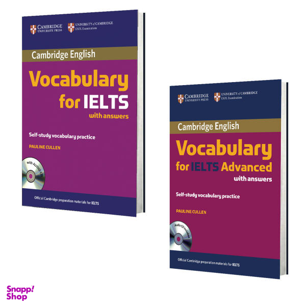 کتاب Cambridge English Vocabulary for IELTS اثر Pauline Cullen انتشارات آریونا 2 جلدی