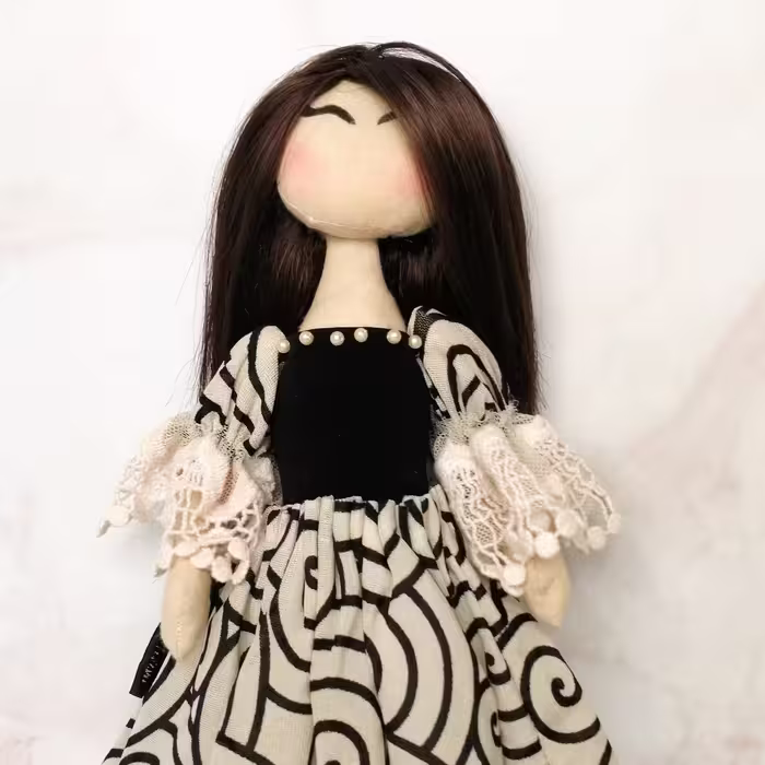 عروسک تیلداشاهزاده خانم  .روسی. دستساز.پارچه ای