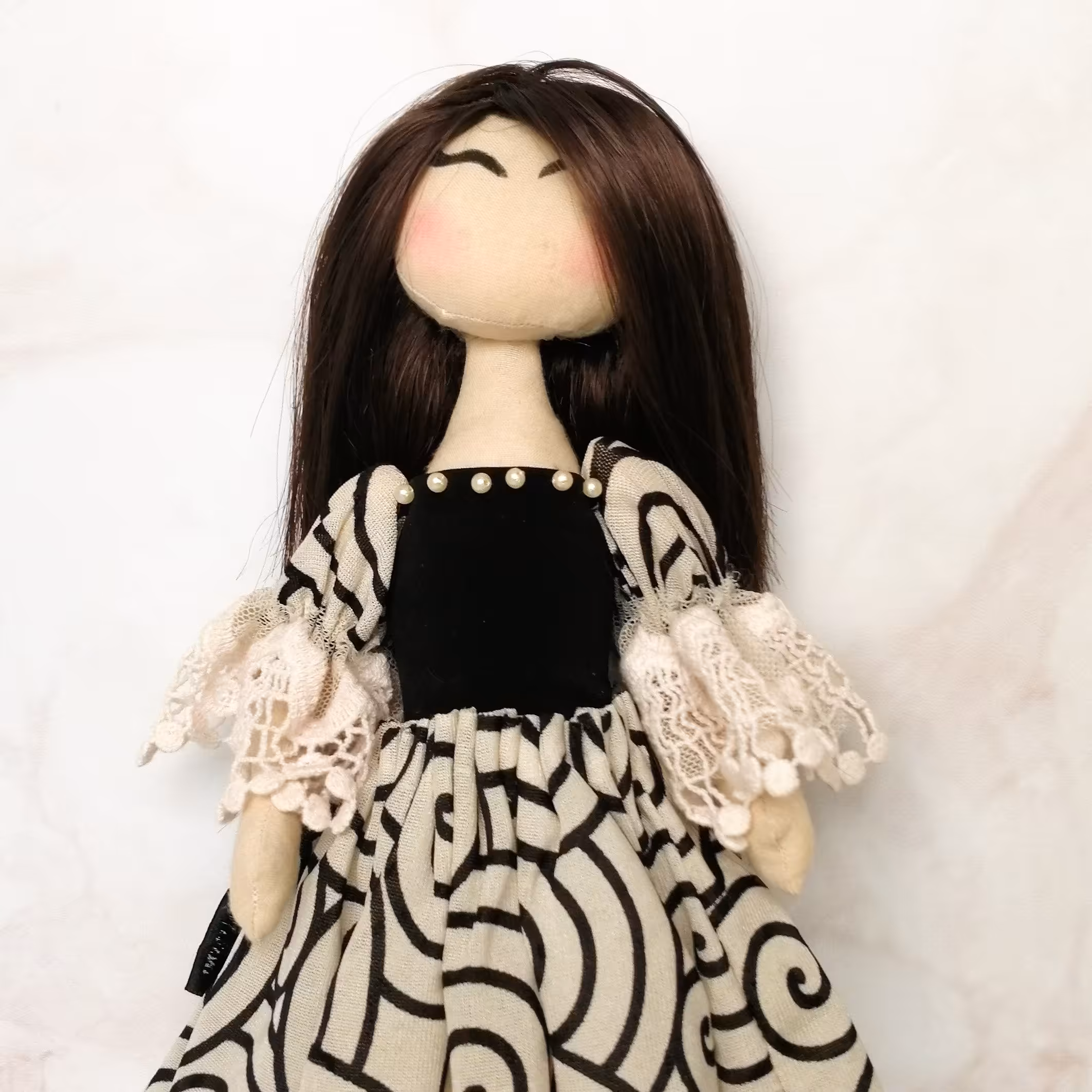 عروسک تیلداشاهزاده خانم  .روسی. دستساز.پارچه ای