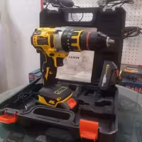 دریل شارژی چکشی موتور براشلس 36ولت کربن ودیوالت