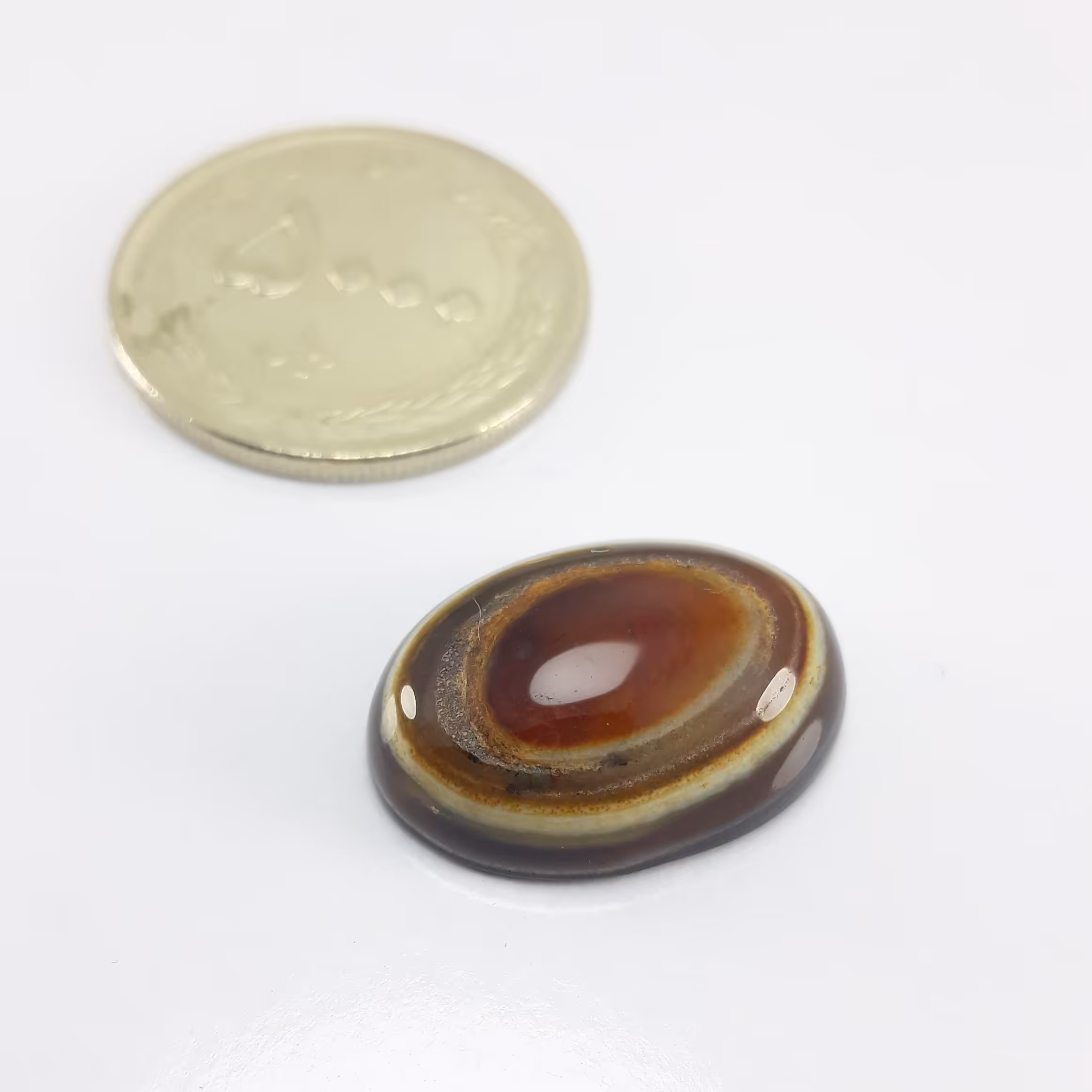 نگین عقیق بابا قوری کلکسیونی 